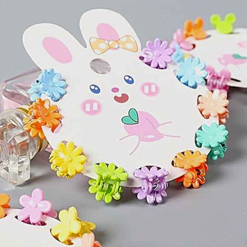 Cute bunny hair clips each Rs. 2