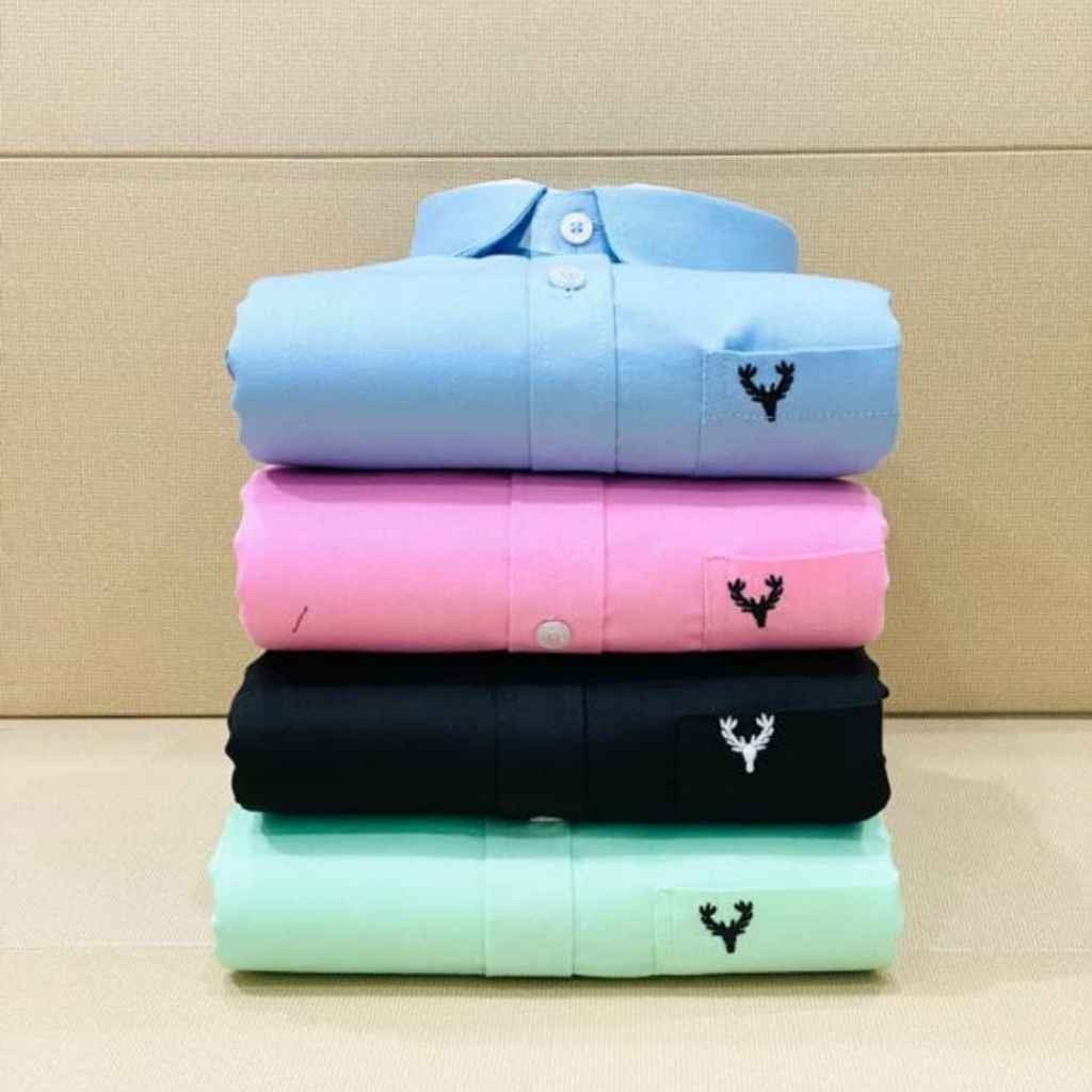 Pure cotton shirts 4 pcs Combo