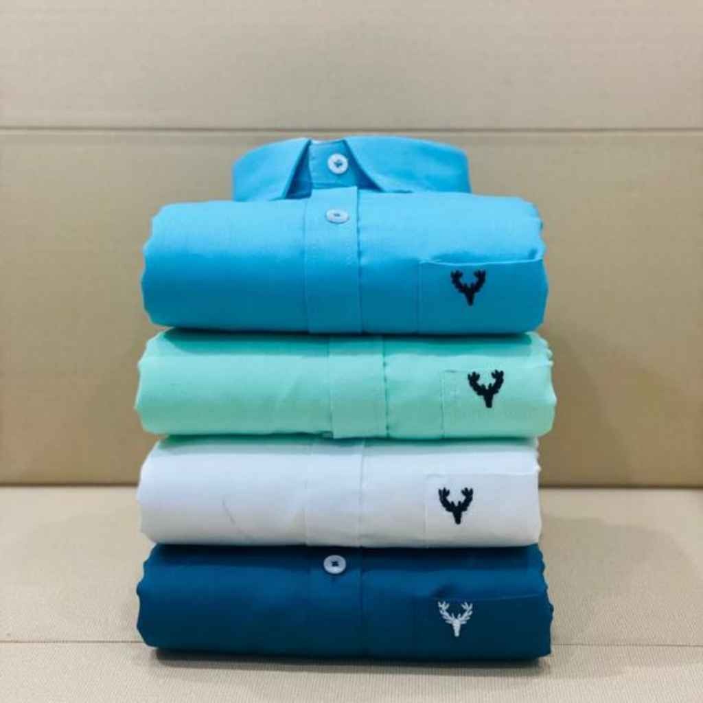 Pure cotton shirts 4 pcs Combo