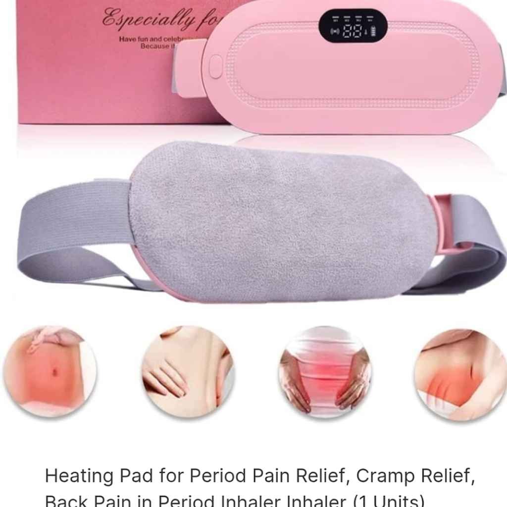 Periods cramp relief massager and heat pad
