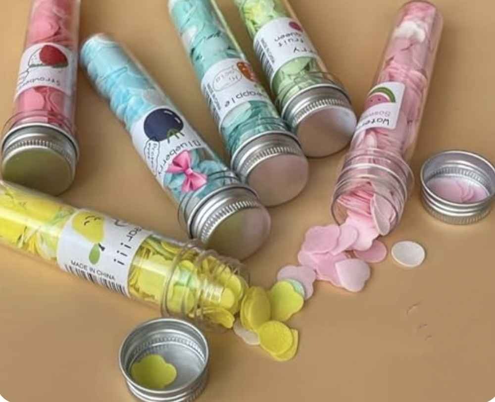Paper soap sheets