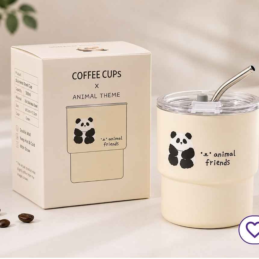 Stainless steel insulated mug