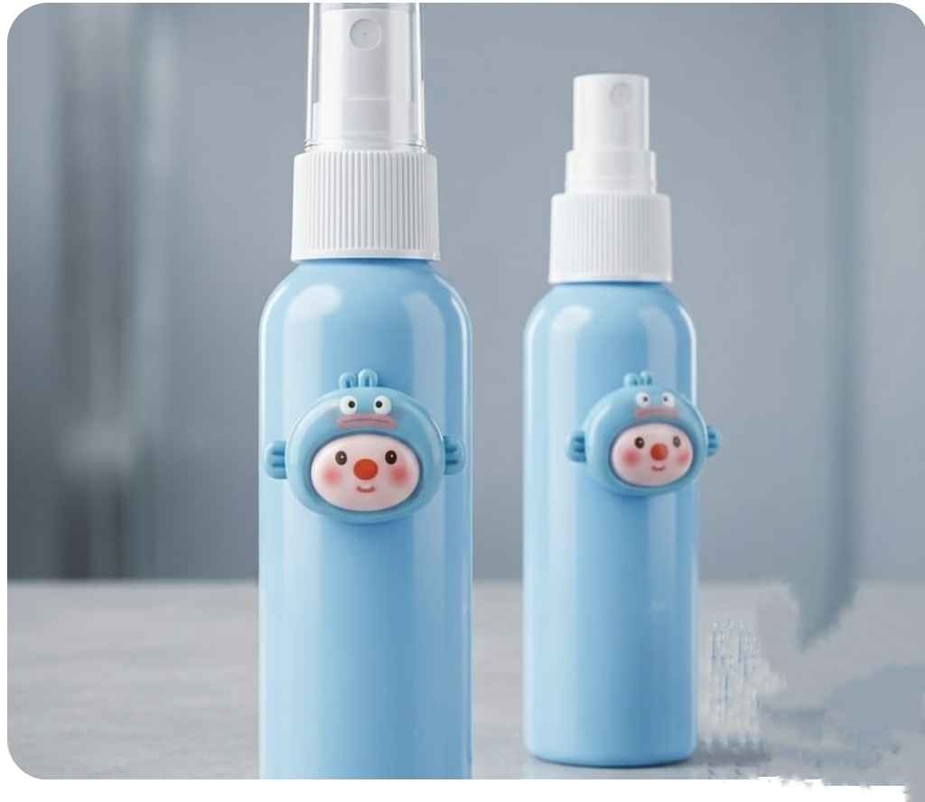 Refillable spray bottle