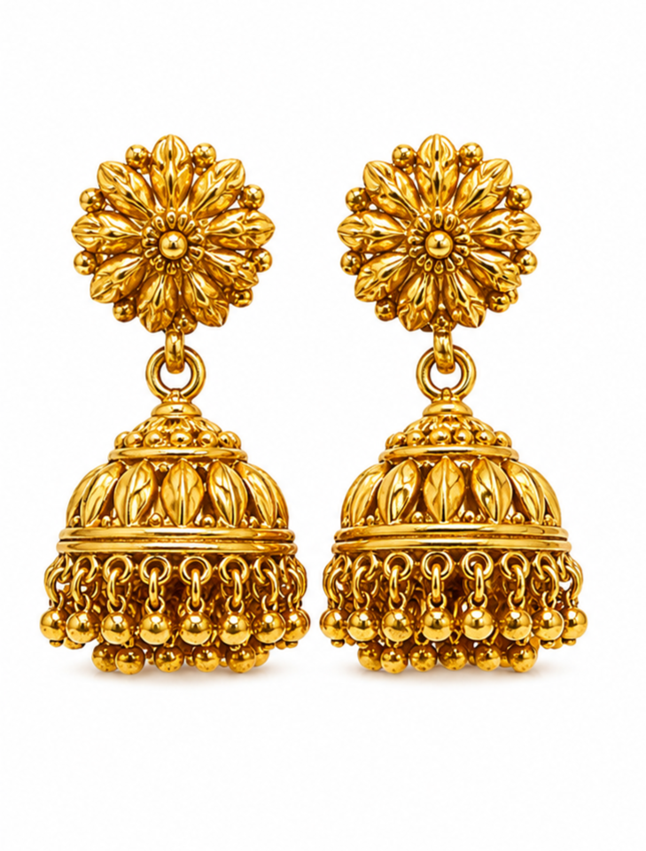 One Gram Gold Jumka