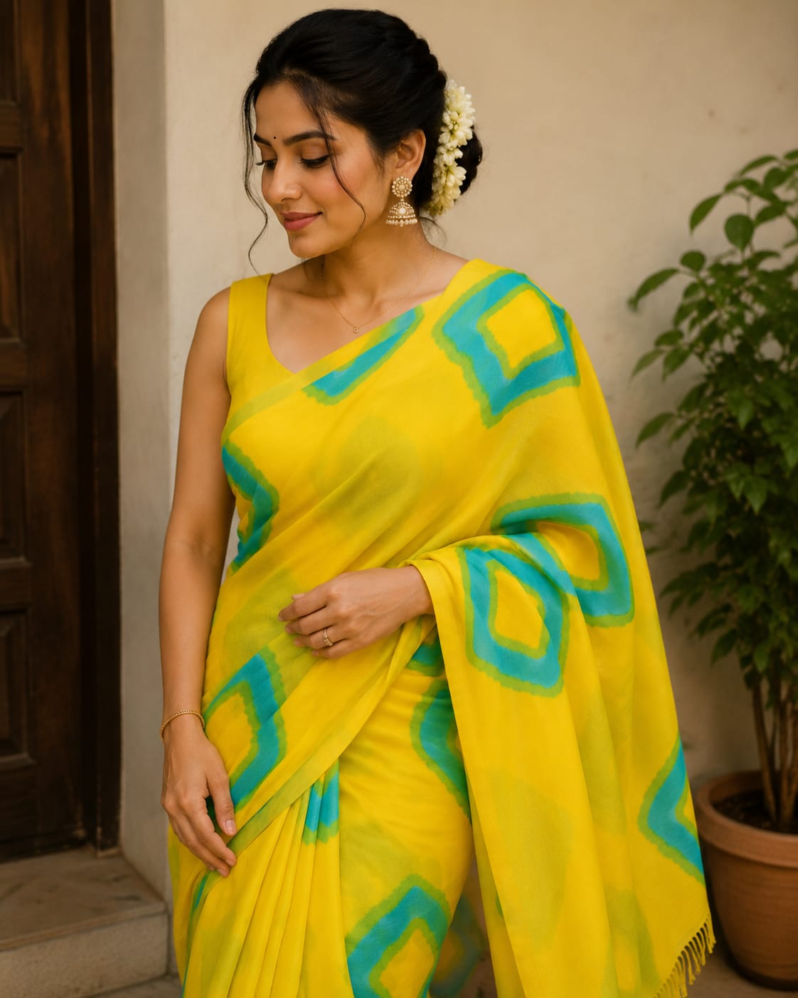 Mul Mul Cotton Saree
