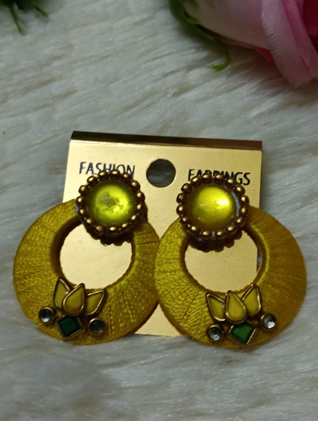 Handmade Thread Earring