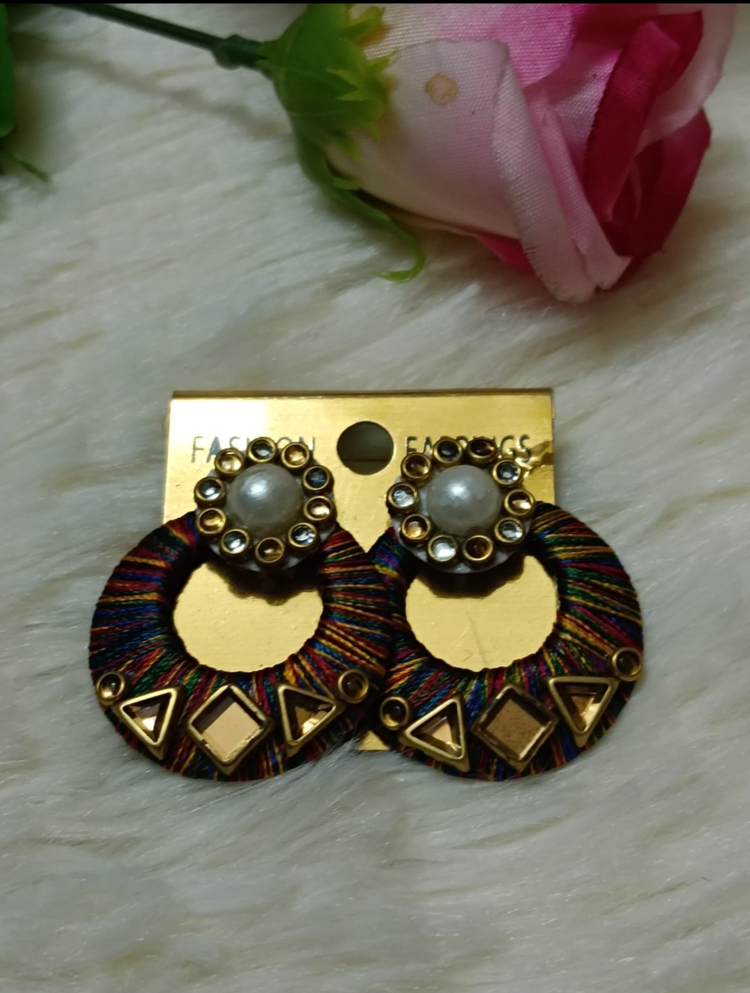 Handmade Thread Earring