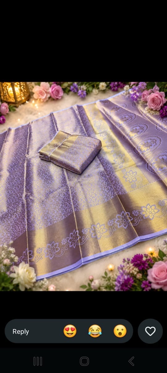 Trisha silk saree
