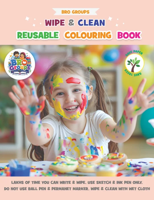 Reusable Colouring Book