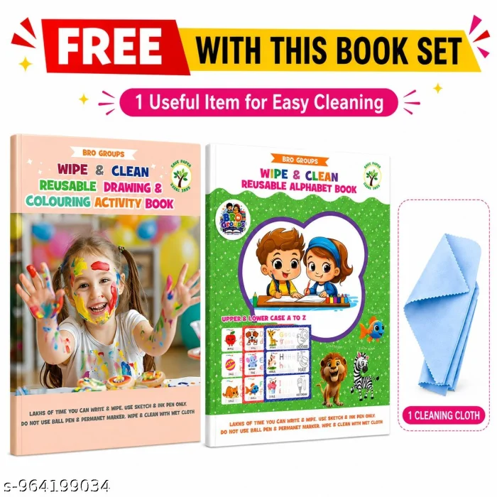 Reusable Colouring activity and Alphabet Books