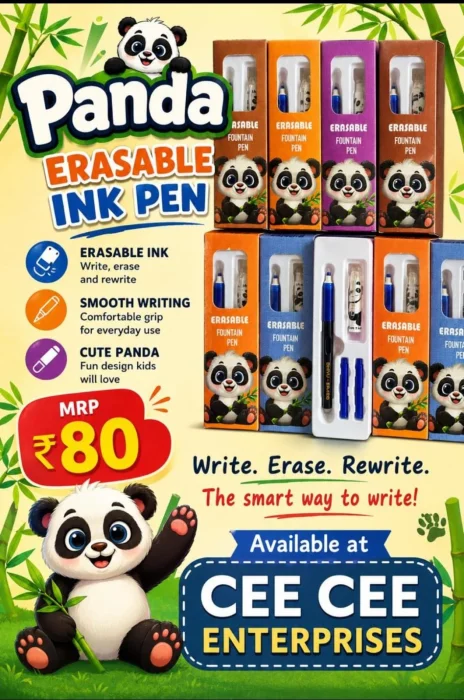Panda Erasable Ink Pen