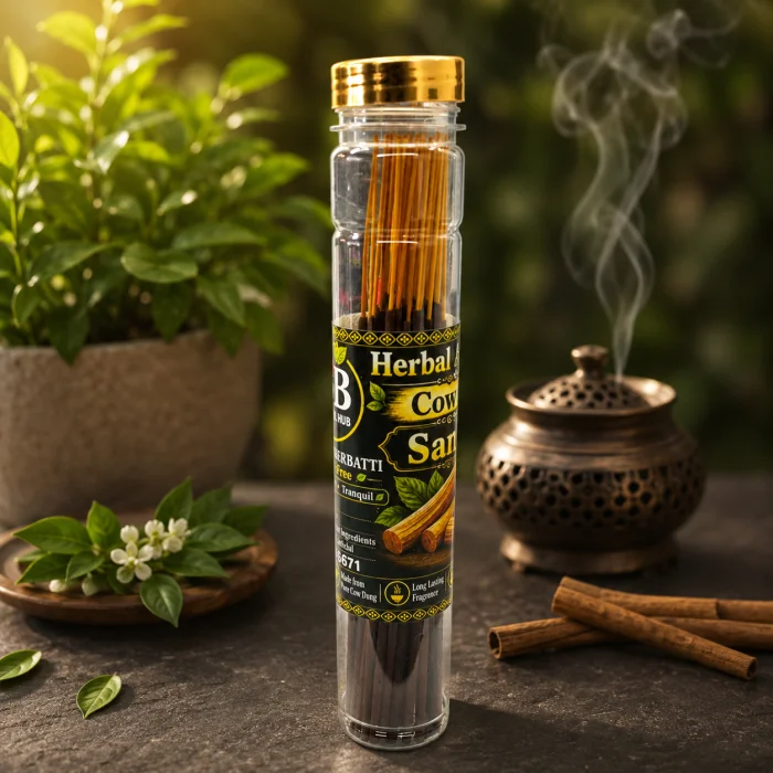 Cow dung sandal herbal agarbatti