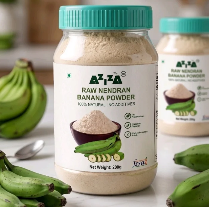 Azizaone's Raw Nendran Banana powder 200g