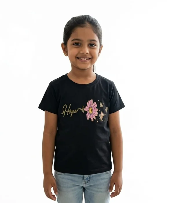 Girl's Lycra Fine T shirt