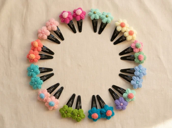 Hair Side Clip Combo (Pair of 12)