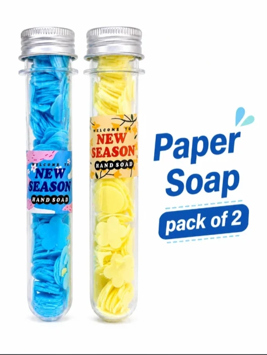 Paper Soap Sheets Pack of 2