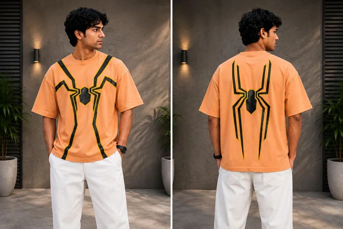Spider man Drop Shoulder Tshirt