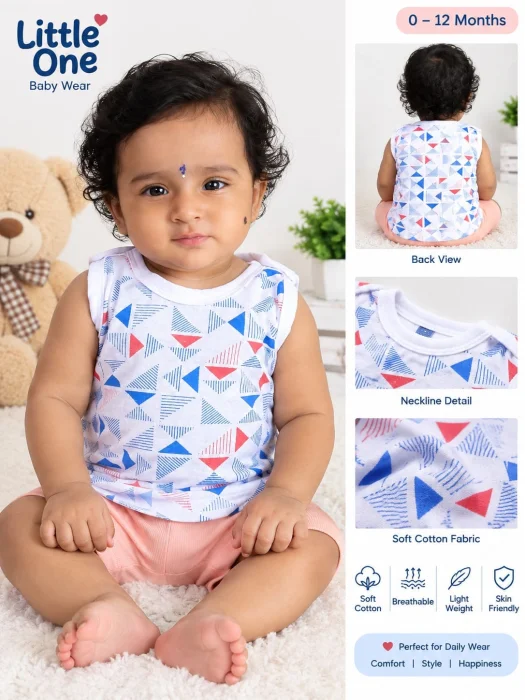 Little one Baby wear pack of 3