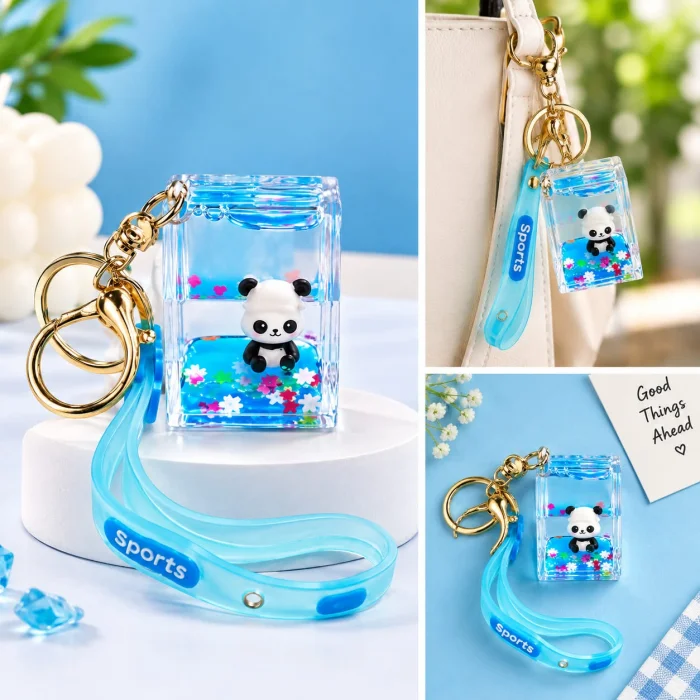 Unique Panda Keychain
