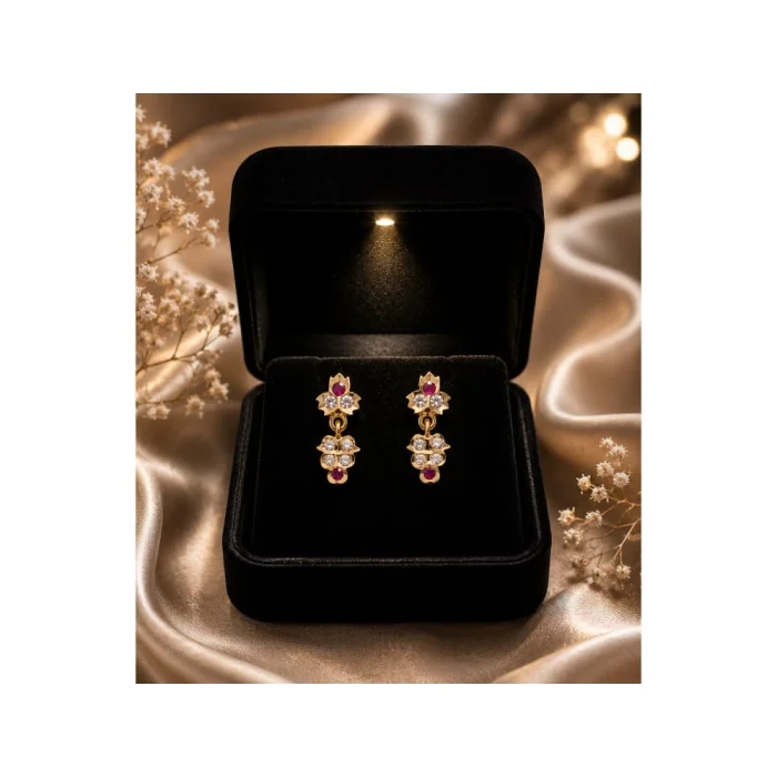 Traditional Stoned Earrings