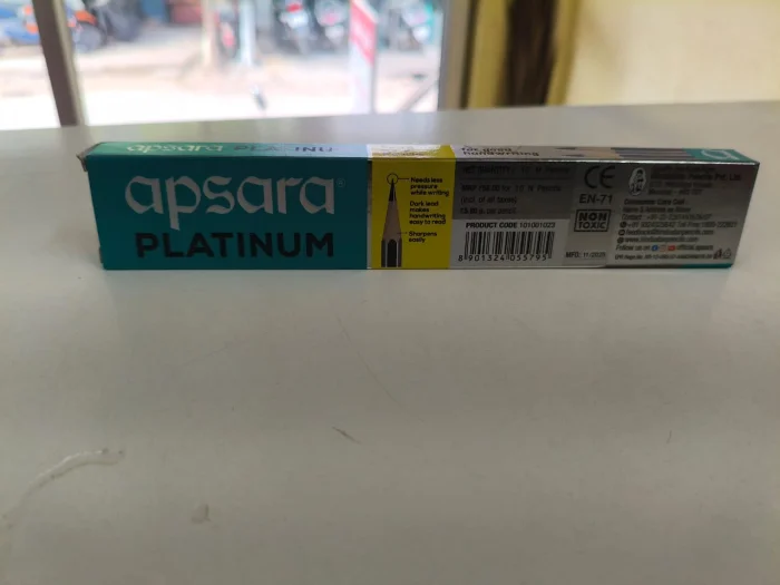 Apsara Platinum pencil pack of 10