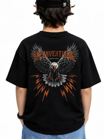 Boys Oversize Tshirt Back Print