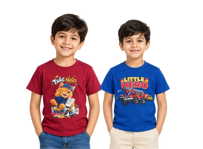 Boys Tshirt 2pcs Combo