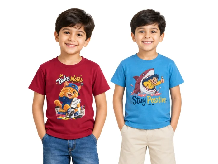 Boys Tshirt 2pcs Combo