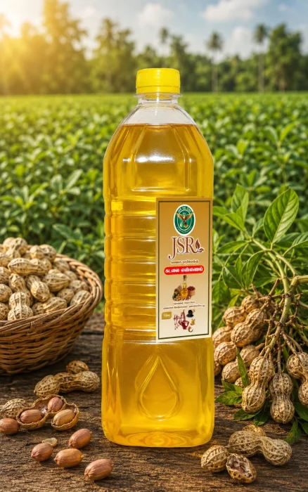JSR High Quality Groundnut Oil 500ml