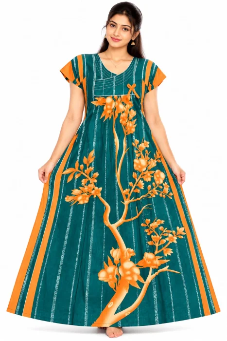 Pure Cotton Nighty