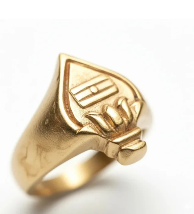 Panchalogam Impon Vel Ring