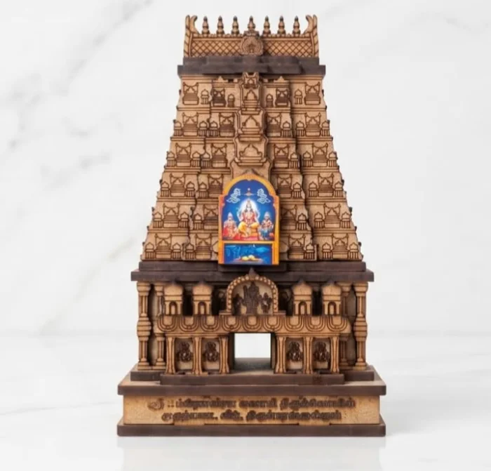 Temple Gopuram Miniature Showpiece