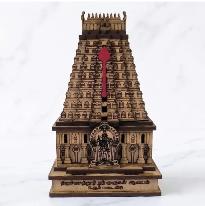 Temple Gopuram Miniature Showpiece