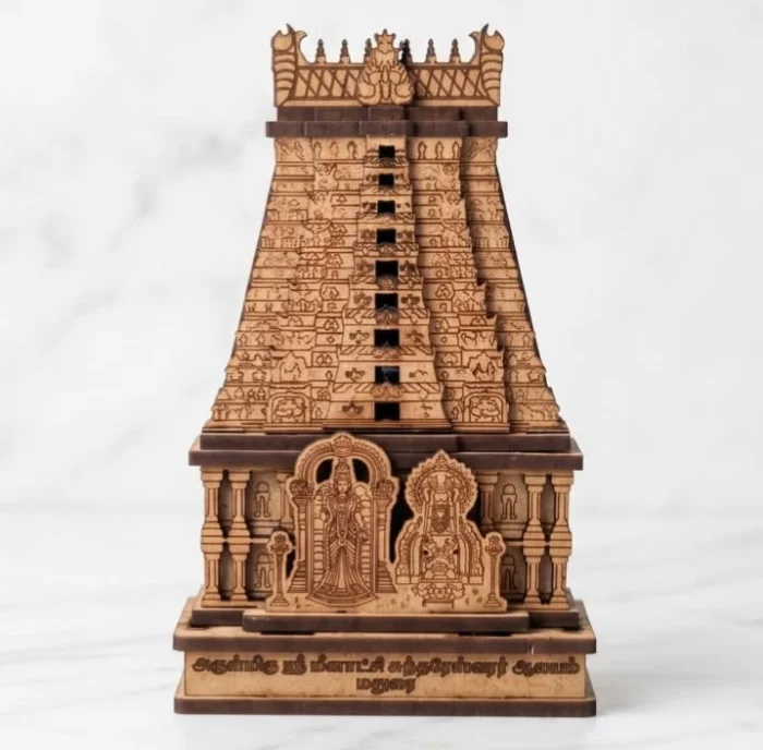 Temple Gopuram Miniature Showpiece