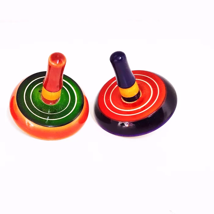 Wooden  Finger Spinning Top