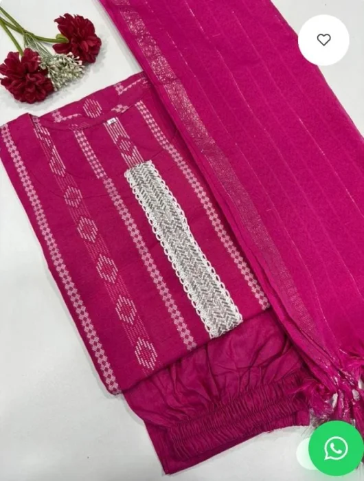 Chudithar Set with Pant and Dhupta