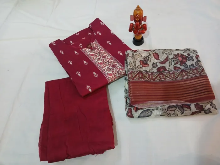 Chudithar Set with Pant and Dhupta
