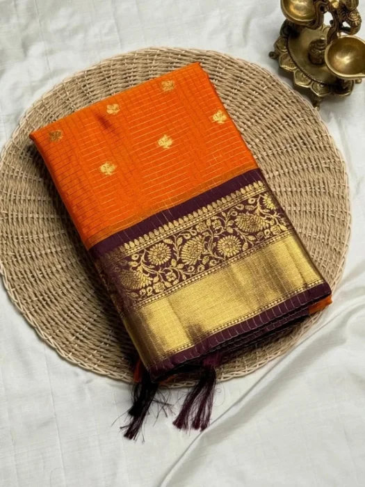 Traditional Border Saree