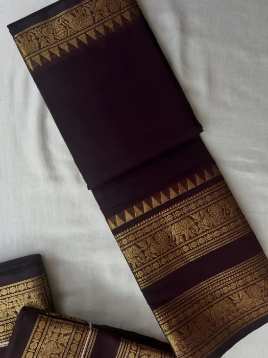 Traditional Border Saree