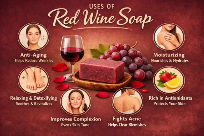 Redwine Soap 100gm