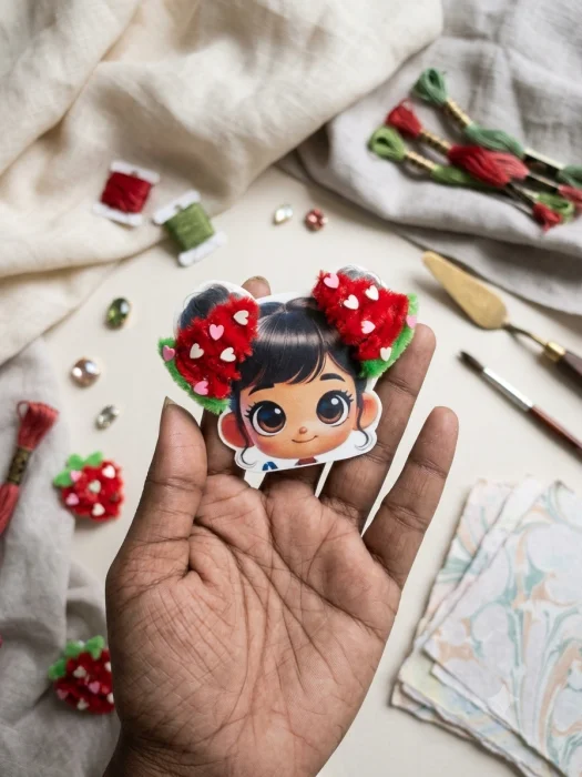 Watermelon tictac hairpins