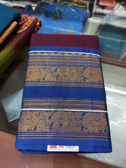 Blended Cotton Saree