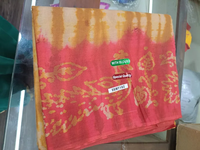 Blended Cotton Saree