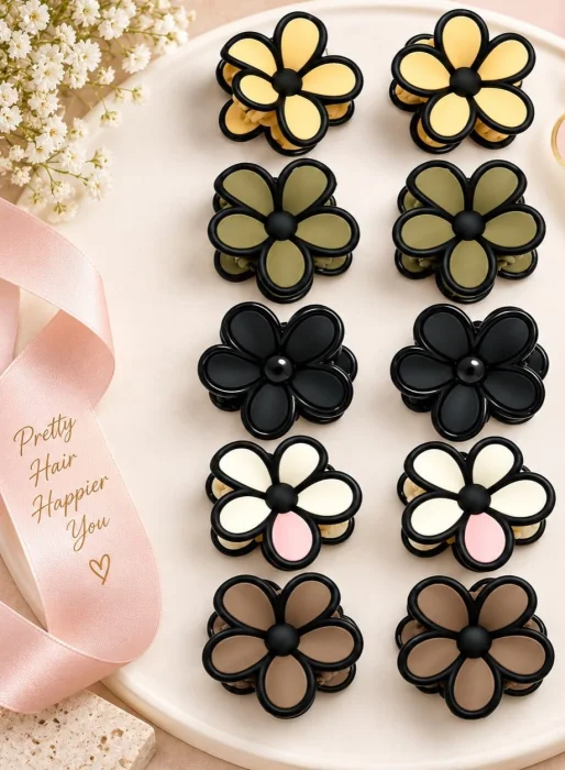 Fancy Hair Clips pack of 10