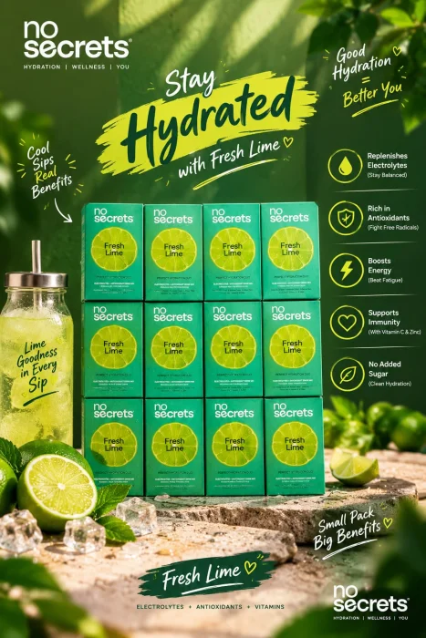 Nutrizone Lemon Hydration Drink 20 boxes each 100gm