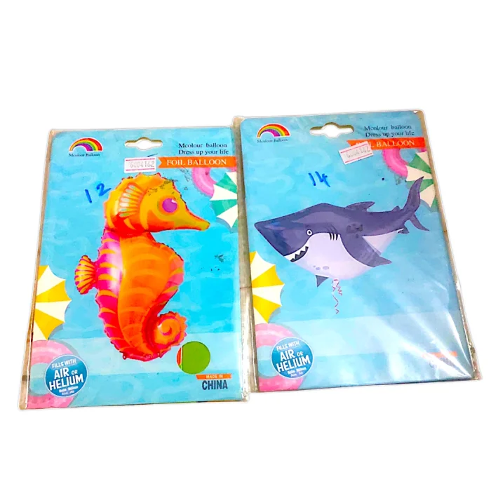 ✨ T10 - Sea Animals Foil Balloons - Under The Sea Theme ✨