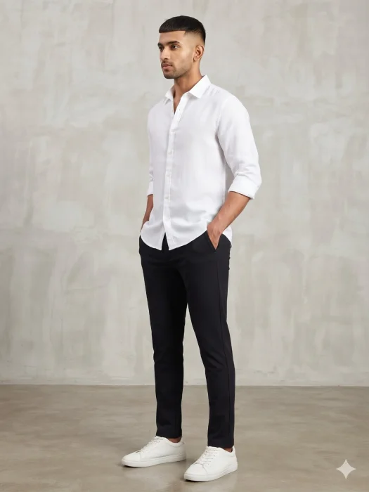 Mens Lycra Stechable Pant