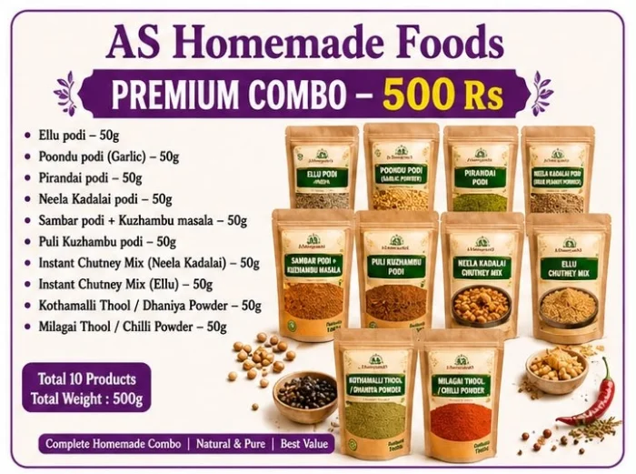A S Homemade Foods Premium Combo Pack