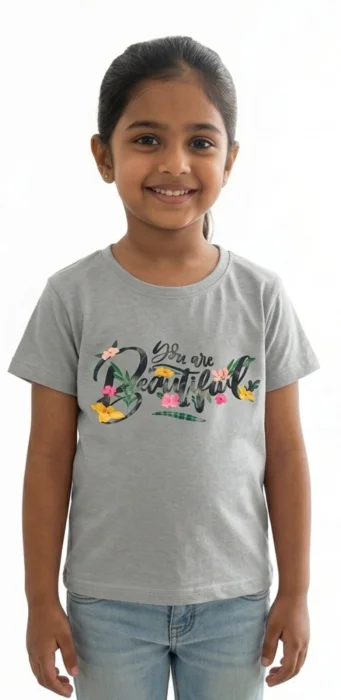 Girl's Lycra Fine T shirt