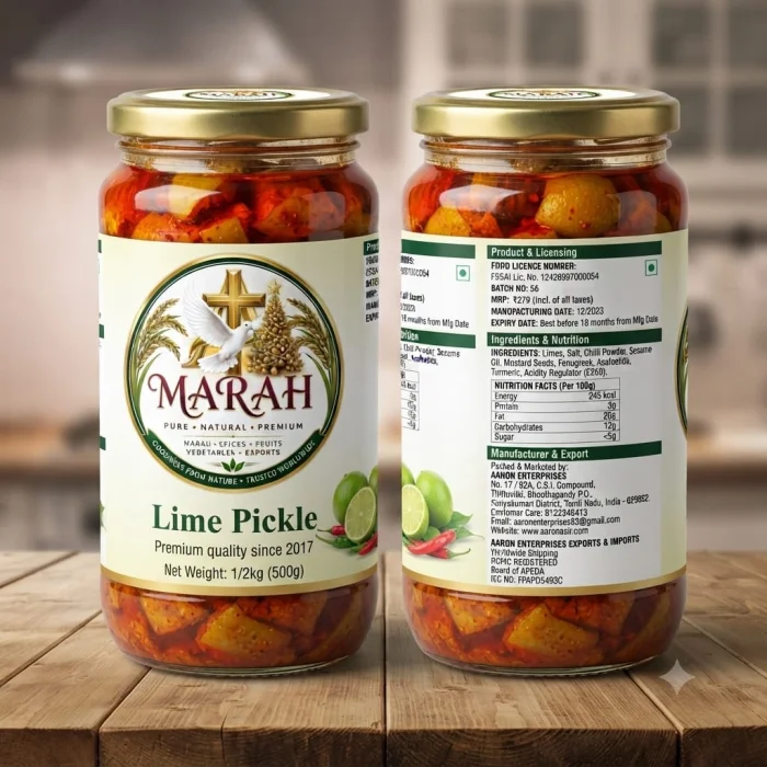 Marah Lime Pickle 500gm